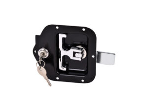 012-9998-00 MANIJA EXTERIOR UNIVERSAL TRASERA NEGRO C/CILINDRO C/LLAVE TIPO T (P/AUTOBUS) METAL