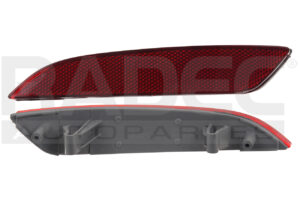 013-0683-00 CUARTO REFLEJANTE TRASERO CV BEAT 18-21 4 PUERTAS DER