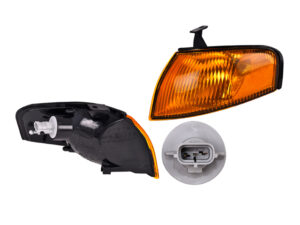 CUPR395 CUARTO PUNTA MAZDA PROTEGE 323 97-98 AMBAR C/FOCO LH RADEC
