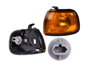 CUPR187 CUARTO PUNTA NISSAN TSURU III 97-00 LH AMBAR RADEC