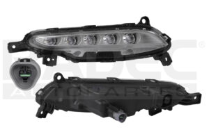 CUARTO FRONTAL HY TUCSON 16-18 C/LEDS TYC DER
