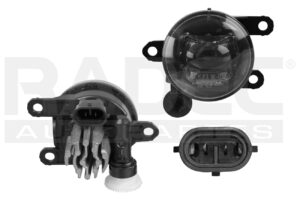 015-0664-01 FARO NIEBLA CV ACADIA 20-22 C/LEDS CN DER