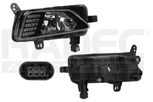 015-3137-00 FARO NIEBLA VW VIRTUS 20-21 C/LEDS CN DER
