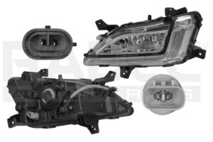 015-3409-05 FARO NIEBLA HY TUCSON LIMITED 19-21 S/FOCO C/LEDS CN IZQ