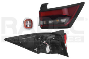 017-0604-32 CALAVERA EXTERIOR CV AVEO 24 4 PUERTAS C/LEDS ORIGINAL DER