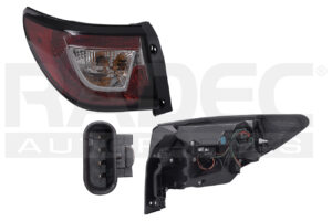 017-0663-09 CALAVERA EXTERIOR CV TRAVERSE LT 13-17 C/LEDS DEPO IZQ