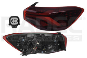 017-0685-14 CALAVERA EXTERIOR CV ONIX PREMIER 23 C/LEDS ORIG DER