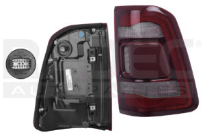 017-0916-48 CALAVERA DG RAM 1500/2500 19-22 FILO ROJO S/SENSOR PUNTO CIEGO C/LEDS DEPO DER