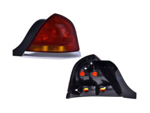 017-1206-14 CALAVERA FD CROWN VICTORIA 98-07 AMBAR/ROJO F/CROMADO TYC DER