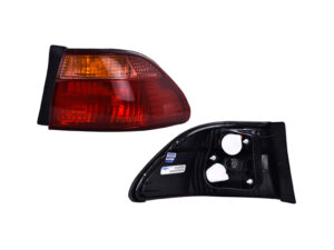 CALR194 CALAVERA HONDA ACCORD 98-00 4P ROJO/BCO EXT RH RADEC