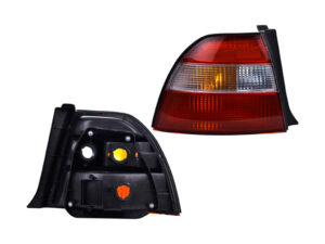 017-1301-57 CALAVERA EXTERIOR HD ACCORD 94-95 2Y4 PUERTAS BLANCO/ROJO TYC IZQ