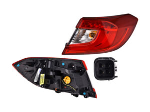 017-1301-98 CALAVERA EXTERIOR HD ACCORD 18-19 4 PUERTAS C/LEDS DEPO DER