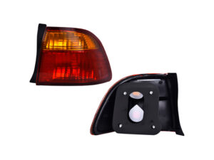 CALR206 CALAVERA HONDA CIVIC 99-00 4P ROJO/AMBAR EXT RH RADEC
