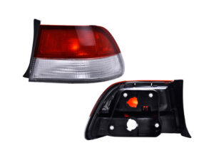 CALR670 CALAVERA HONDA CIVIC 99-00 2P EXT BCO/ROJO RH RADEC
