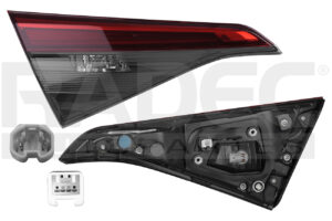 017-1302-D7 CALAVERA INTERIOR HD CIVIC 22-23 4 PUERTAS C/LEDS DEPO IZQ