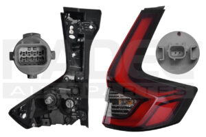017-1303-44 CALAVERA EXTERIOR HD CR-V 23 C/LEDS ORIGINAL DER