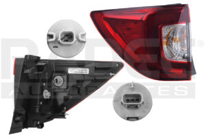 017-1307-25 CALAVERA EXTERIOR HD PILOT 19-22 C/LEDS DEPO IZQ