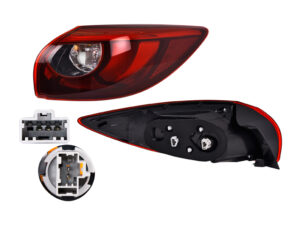 017-1920-08 CALAVERA EXTERIOR MZ CX5 16-17 C/LEDS TYC DER