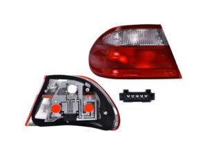 017-2003-03 CALAVERA EXTERIOR MC CLASE E 99-01 BLANCO/ROJO DEPO IZQ