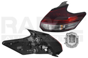 017-2351-06 CALAVERA EXTERIOR NS KICKS 21-23 C/LEDS ORIGINAL DER