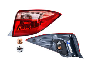 CALR1340 CALAVERA TOYOTA COROLLA 17-18 EXT ROJA/ROSA RH RADEC