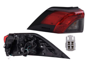 017-3011-43 CALAVERA EXTERIOR TY RAV 4 19-20 C/LEDS C/FOCO DEPO IZQ