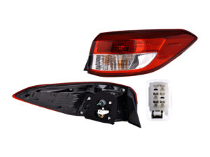 017-3018-28 CALAVERA EXTERIOR TY YARIS 18-19 4 PUERTAS C/FOCOS S/LEDS ORIGINAL DER