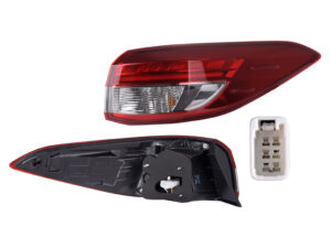 017-3018-38 CALAVERA EXTERIOR TY YARIS 18-20 4 PUERTAS C/LEDS TYC DER