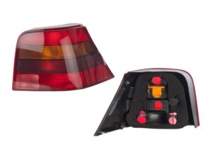 017-3110-08 CALAVERA VW GOLF/A4 00-03 AMBAR/BLANCO/ROJO HUMO S/ARNES TYC DER