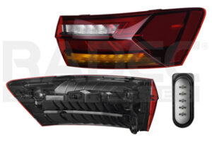 017-3112-96 CALAVERA EXTERIOR VW JETTA 19-20 C/LEDS ORIGINAL DER