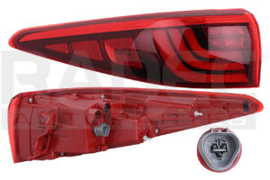 017-3502-15 CALAVERA EXTERIOR KI SPORTAGE 16-18 C/LEDS S/ARNES DEPO IZQ