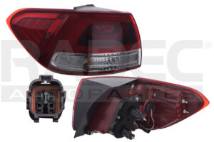 017-3503-13 CALAVERA EXTERIOR KI SORENTO 16-18 C/LEDS C/FOCO DEPO IZQ