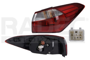 017-3507-16 CALAVERA EXTERIOR KI FORTE 16 4 PUERTAS C/FOCO ORIG DER