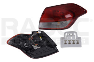 017-3507-18 CALAVERA EXTERIOR KI FORTE EX 17-18 5 PUERTAS C/FOCO ORIG DER