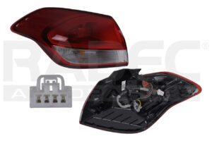 017-3507-19 CALAVERA EXTERIOR KI FORTE EX 17-18 5 PUERTAS C/FOCO ORIG IZQ