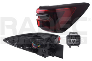 017-5505-00 CALAVERA EXTERIOR MG RX5 23-24 C/LEDS CN DER