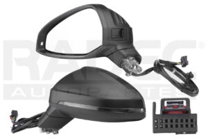 018-0202-13 ESPEJO AD A4 17-19 ELECTRICO C/DESEMPANANTE C/DIRECCIONAL P/SENSOR DE APROXIMIDAD P/PINTAR 8 PINES DYNAMIC/KOMFORT/PREMIUM/PLUS/PRESTIGE/PROGRESSIV/S LINE/SELECT/TECHNIK IZQ