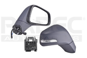 018-0411-00 ESPEJO BK ENCORE 14-20 ELECTRICO C/DIRECCIONAL P/PINTAR 5 PINES BASE/CX/CXL/CONVENIENCE L4 4 CILINDROS 1.4L 5 PUERTAS DER