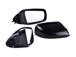 018-0611-14 ESPEJO CV CAVALIER 90-94 C/CONTROL S/BASE NEGRO DER