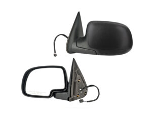 ESP447 ESPEJO CHEV PU 99-06 NEGRO ELECT C/LUZ INF C/CONCHA LH N-TW