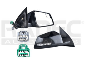 018-0663-10 ESPEJO CV TRAVERSE 09-16 ELECTRICO E/ABATIBLE C/DESEMPA?ANTE C/DIRECCIONAL C/MEMORIA P/PINTAR ALL MODELS DER