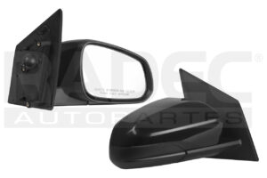 018-0666-26 ESPEJO CV SPARK 16-20 LINEA NUEVA C/CONTROL NEGRO LISO DER