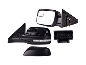 018-1214-55 ESPEJO FD EXPLORER 16-19 ELECTRICO E/ABATIBLE C/DESEMPA?ANTE C/DIRECCIONAL C/MEMORIA C/PUNTO CIEGO NEGRO LIMITED/PLATINUM/SPORT/XLT IZQ