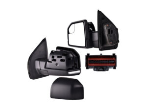 018-1215-65 ESPEJO FD F-150 15-19 ELECTRICO E/ABATIBLE C/DESEMPA?ANTE C/DIRECCIONAL C/LUZ C/MEMORIA NEGRO KING RANCH/LARIAT CREW/LIMITED/PLATINUM/RAPTOR CREW/RAPTOR EXTENDED/SSV/XL/XLT IZQ