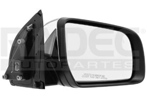 018-1230-70 ESPEJO FD RANGER 19-23 ELECTRICO ABATIBLE C/DESEMPANANTE C/SENSOR DE PROXIMIDAD C/LUZ INFERIOR C/DIRECCIONAL 12 PINES CROMADO DER