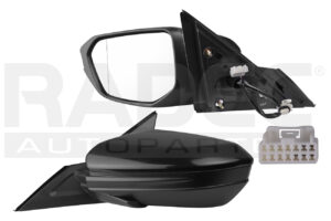 018-1302-67 ESPEJO HD CIVIC 16-20 ELECTRICO C/DESENPANANTE P/PINTAR 5 PINES EX L4 4 CILINDROS 2.0L 2/4 PUERTAS IZQ