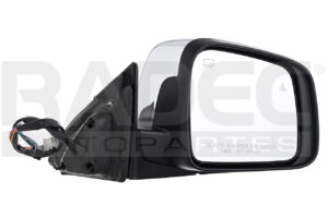 018-1605-34 ESPEJO JP GRAND CHEROKEE 11-14 ELECTRICO E/ABATIBLE C/DESEMPANANTE C/DIRECCIONAL C/MEMORIA C/SENSOR DE PROXIMIDAD CROMADO 13 PINES SRT/SRT8/SUMMIT/LAREDO/OVERLAND/LIMTED DER