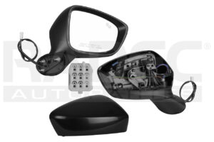 018-1920-12 ESPEJO MZ CX5 13-14 ELECTRICO C/DIRECCIONAL C/PUNTO CIEGO P/PINTAR 6 PINES I/I SPORT L4 4 CILINDROS 2.0L 5 PUERTAS DER