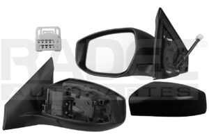 018-2316-55 ESPEJO NS SENTRA 13-16 ELECTRICO C/DESEMPANANTE P/PINTAR 5 PINES V/SENSE L4 4CILINDROS 1.8L 4 PUERTAS CN IZQ