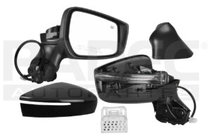 018-2330-20 ESPEJO NS VERSA 20-21 ELECTRICO C/DESENPANANTE C/DIRECCIONAL (7 PINES) ADVANCE/EXCLUSIVE/PLATINUM L4 4 CILINDROS 1.6L 4 PUERTAS DER